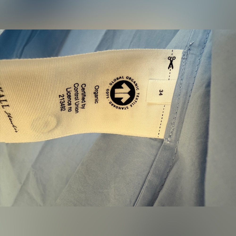 NWT skall studio edgar shirt 100% organic cotton - Picture 3 of 3